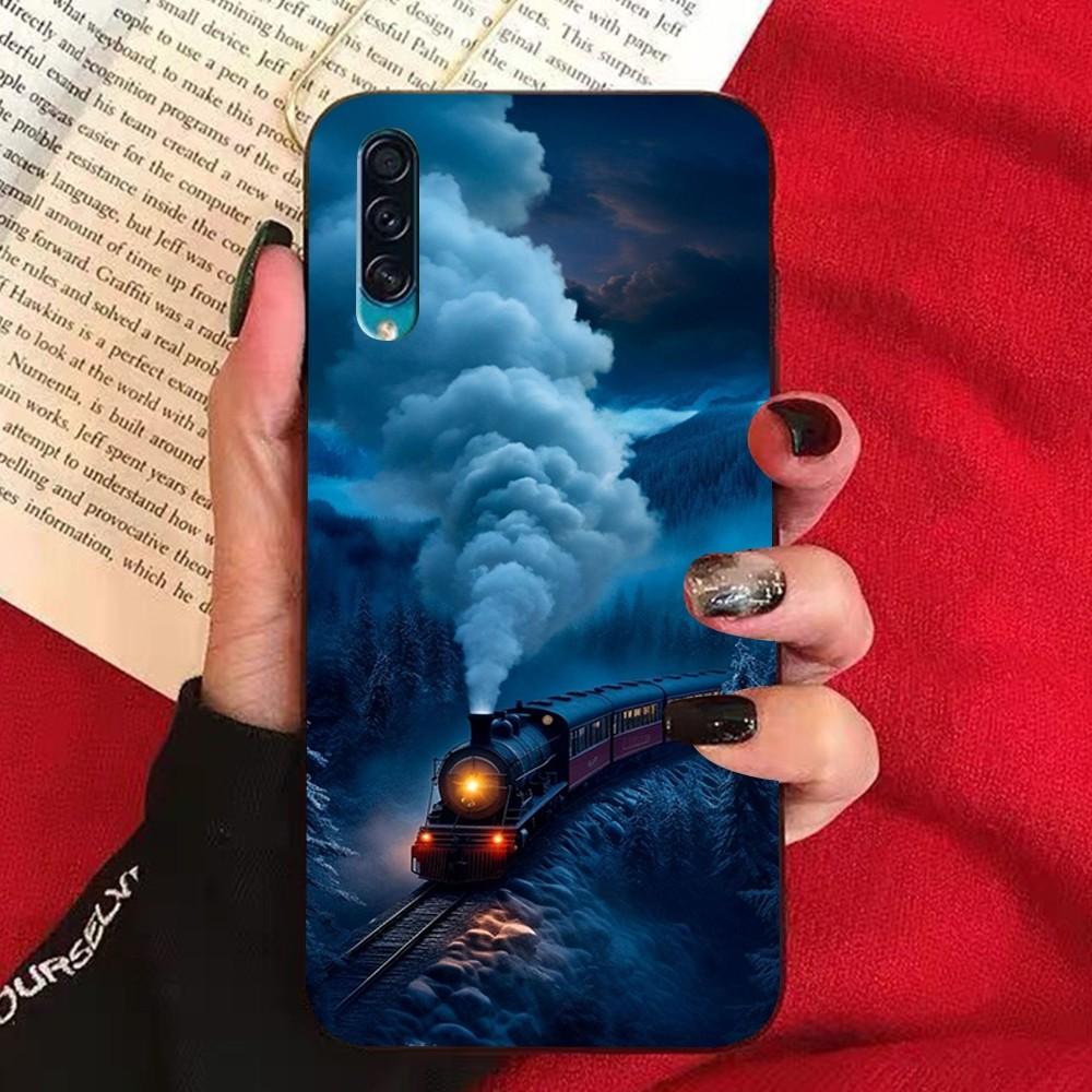 

Classic Train Railway Phone Case For Samsung A 10 11 12 13 20 21 22 30 31 32 40 51 52 53 70 71 72 73 91 13 Shell Samsung A73 5G