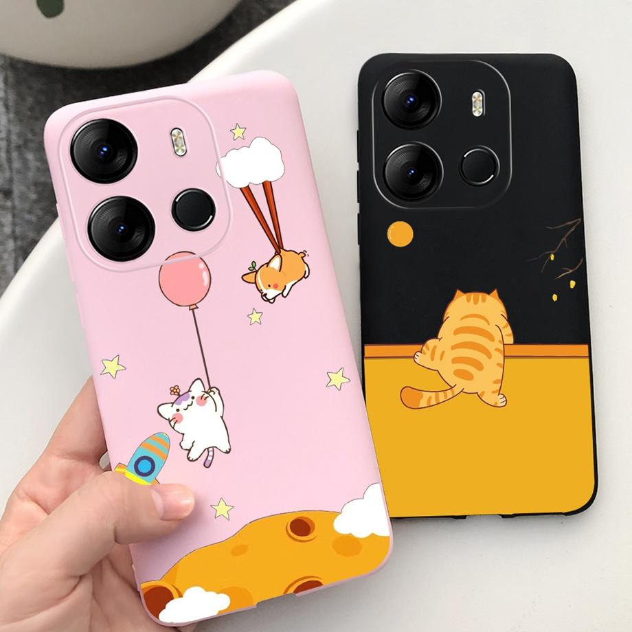 For Tecno Spark GO 2023 Case Stylish Fashion Soft Silicone TPU Housing Capa For Tecno Pop 7 Pro Pop7 Coque Pop7 BF6 BF7 Bumper