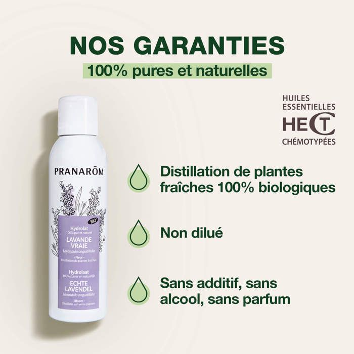 Pranarom Hydrolat Lavande Vraie Bio 150ml