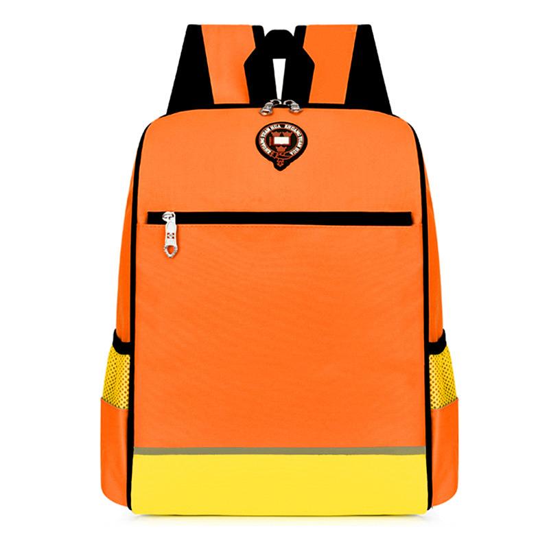 Elementary school schoolbag, kindergarten children's backpack tutoring training class can be placed in male waterproof