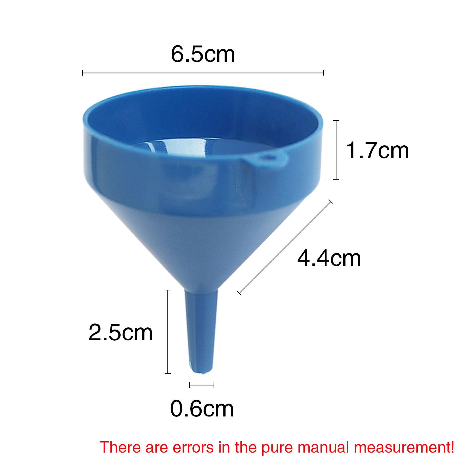 10 шт. утолщенная пластиковая воронка — фото 4