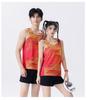 Unisex Track & Field Suit Set - Training Vest & Three-Point Pants for Running & Hurdles