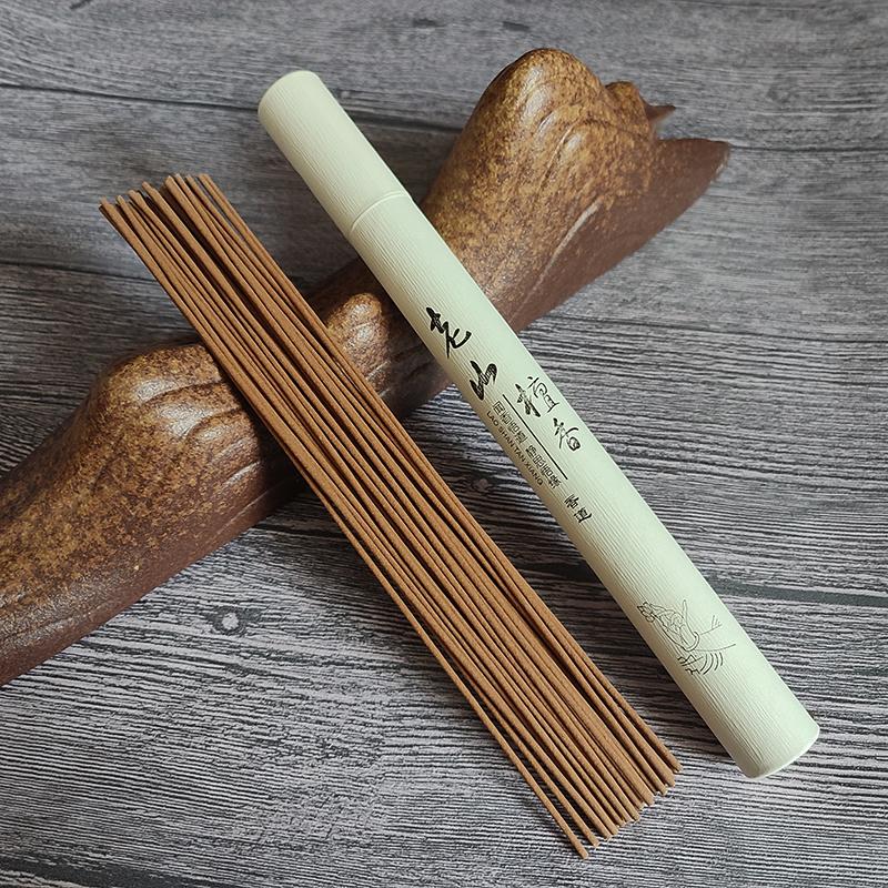 1/2Box Natural Sandalwood Mugwort Incense Sticks Anxiety Relief Mind Relaxation Air Purifier Fragrance for Sleep Yoga Meditation