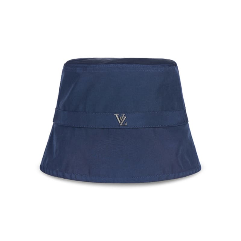 VARZAR VZ Studded Basic Drop Bucket Hat Navy