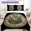 Prehistoric Dinosaur Adventure Pattern Bedding,Quilt Set Quilt Cover Pillowcase Home Birthday Gift (1*duvet Cover+2*pillowcase,without Core)