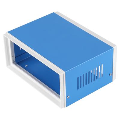 170*130*80mm Blue Metal  Enclosure Project Case DIY Junction Box