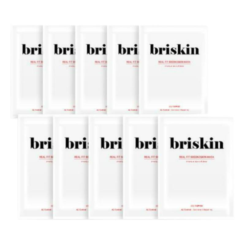 Briskin Real Fit Secondskin Mask SOS Trouble Care 10 Sheets