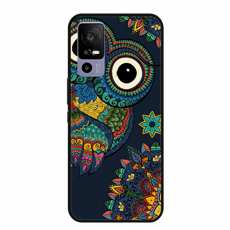 For TCL 40 R 5G Cases T771K Fashion Soft TPU Silicone Phone Case For TCL 40R 5G T771H Cover Back Fundas Bumper Shockproof Coque