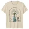 She Was Born A Wildflower Unisexs TShirt Wildflowers Floral Birthday
