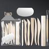 Ensemble d'outils de modelage en argile de poterie en cinq pièces pour sculpture DIY