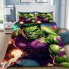 Copripiumino federa Biancheria da letto The Hulks Ragazzo Ragazza Decorazione Camera da letto Regalo Bambini Singolo Matrimoniale Grande Dimensioni Letto Copripiumino con zip