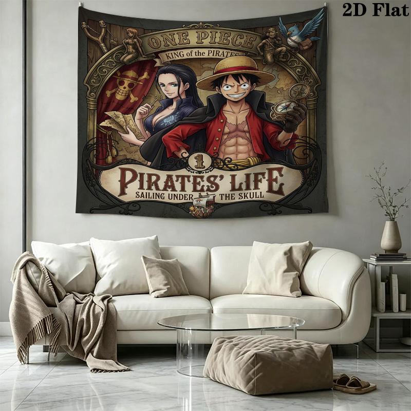 Arazzo da Parete One Piece Appeso Estetico alla Parete Coperta in Tessuto Stampato Arazzi Decorativi per Camera da Letto Soggiorno Decorazione per la Casa