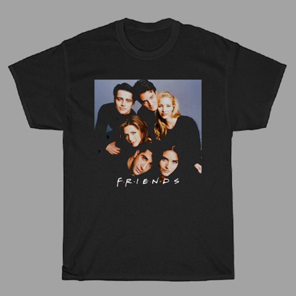 FRIENDS TV Show Men#039;s Black Size S to 5XL Unisex T-Shirt XXL