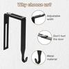 6Pcs Adjustable Cubicle Hooks, Over the Door Hooks, Office Cubicle Accessories, Metal Desk Hook for Bag, Over the Door Mirror Hooks, Cubicle Coat