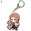 Anime Demon Slayer Model Figure Acrylic Keychain Hanging Toy Bag Pendant Gift