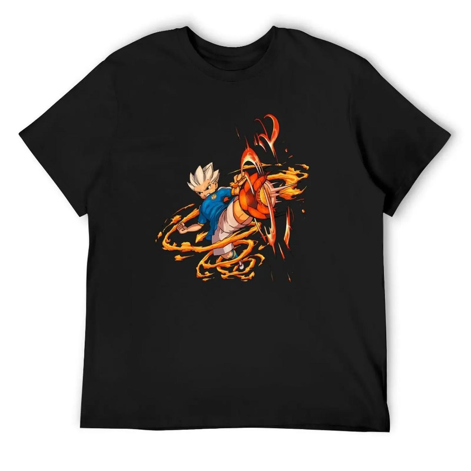 

Axel Blaze Firestorm Inazuma Eleven T-Shirt boys whites sweat sports fans oversize t-shirts man mens cotton t shirts XXXXXL різнокольоровий