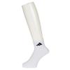 Pack of DEO Plain Logo Short Socks with Reinforced Toe and Heel Assorted Sizes [Adidas] 3-Pair (06087W) 001, 24-26cm