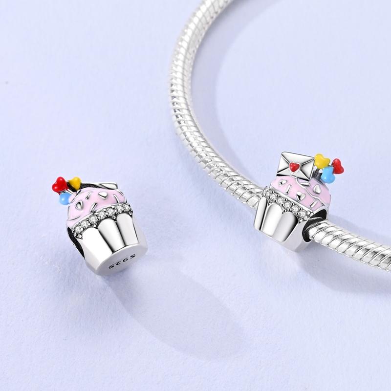 Past op Originele Armbanden Koperen Charms Kralen Diy Zirkonia Uil Hart Blauwe Olifant Beschermer Oog Verjaardag Sieraden Cadeaus