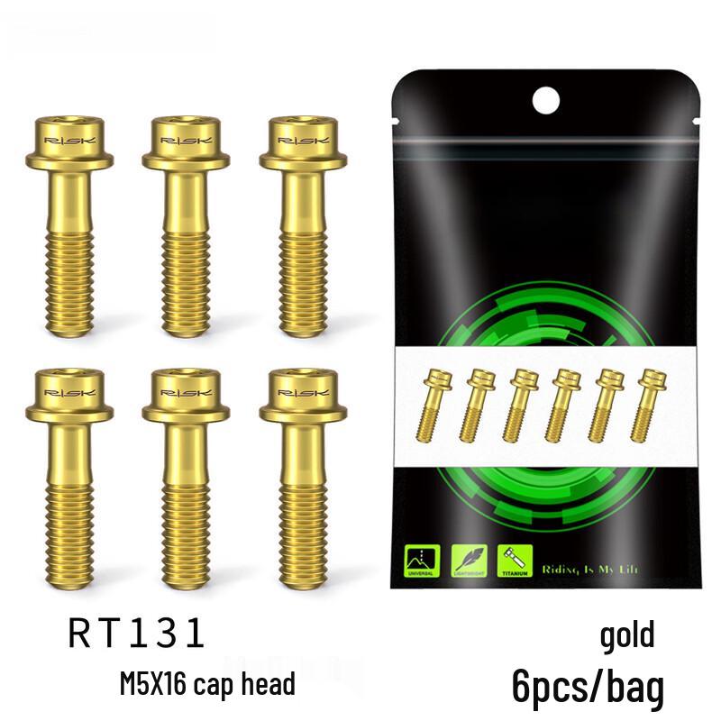 

Lishee Titanium Alloy Bike Stem Screws