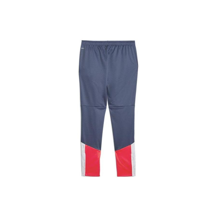 Puma Individual Cup Color Block Fitted Straight Leg Mid Rise Knit Sports Pants Men Bottoms 658872-53