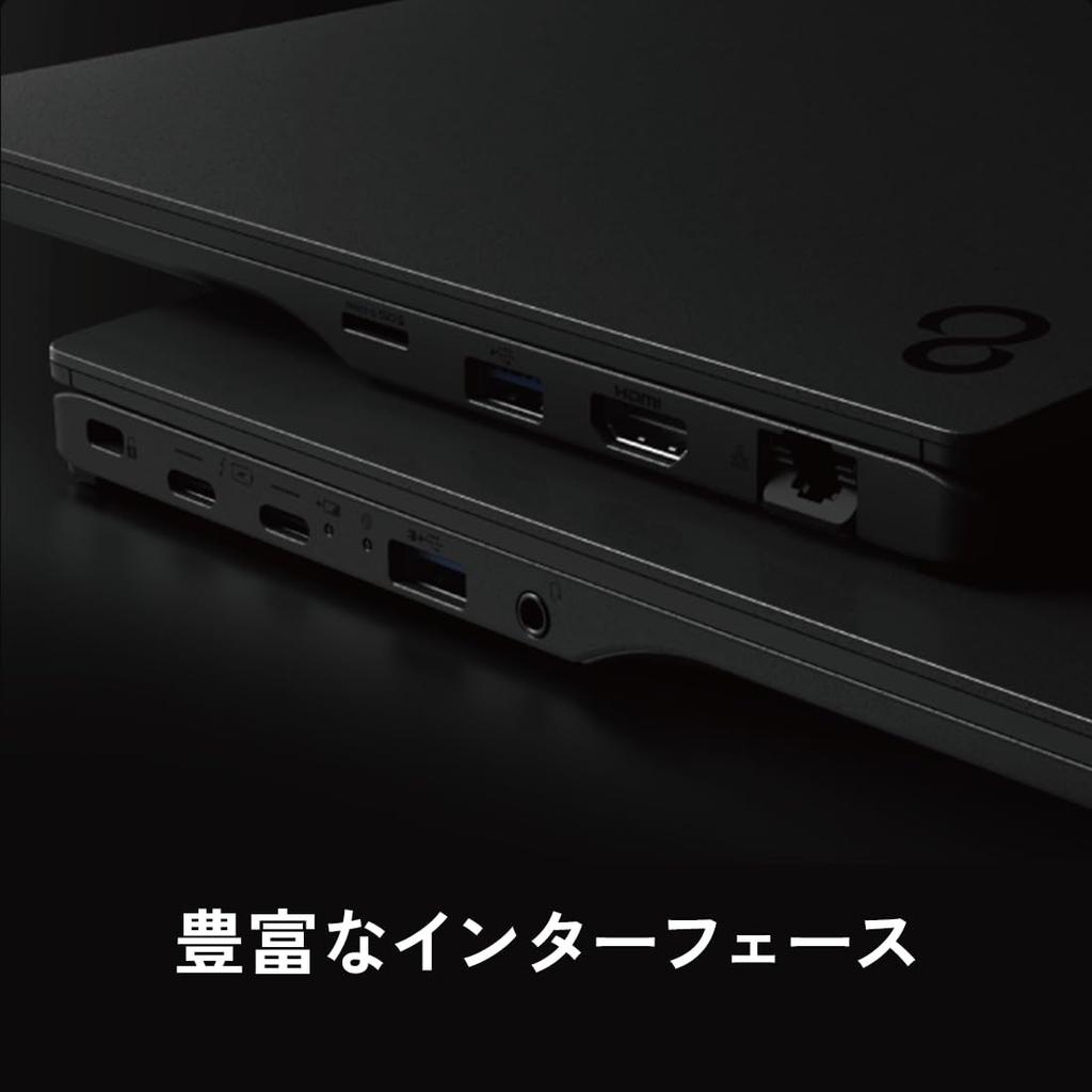 Fujitsu Laptop FMV LIFEBOOK Office Recognition Ultra UH Series WU5/J3 (MS 2024/Facial Supported/Win 11/14.0 Type/Core 7/16GB/SSD 512GB) AZ_WU5J3_Z737