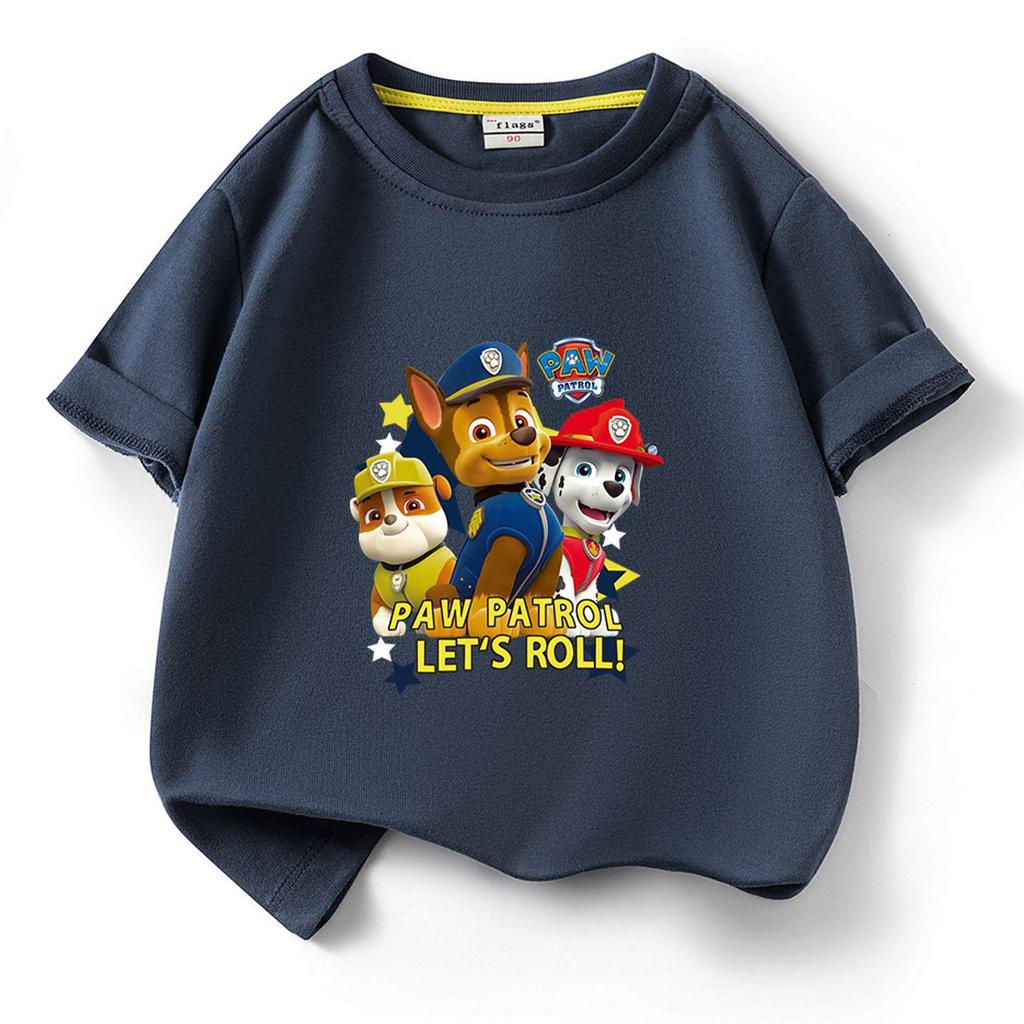 Paw Patrol Boys & Girls Short Sleeve Cotton Summer T-shirt