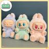 1Pc Cute Labubu Key Ring Surprise Plush Vinyl Doll Replica Toy Keychain Collection Decoration Birthday Gift