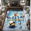 Tappeto in Cristallo Vellutato Stampato Lionel Messi Tappeto Antiscivolo in Cristallo Vellutato Per Divano Camera da Letto Decorazione Interna della Casa