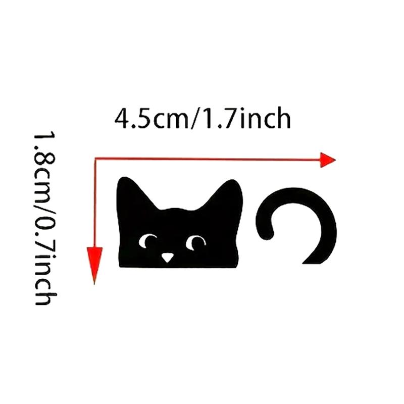 Katzen-Aufkleber, Mini-Katzen, Guck-Katzen, Spiegel-Aufkleber, Auto-Aufkleber, Vinyl-Aufkleber für den Innen- und Außenbereich, Mini-Aufkleber