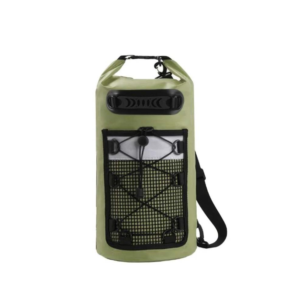 

Водонепроницаемый PDry мешок большой вместимости 10 л 20 л 30 л Рюкзак для плавания Каякинг Треккинг Green 10L