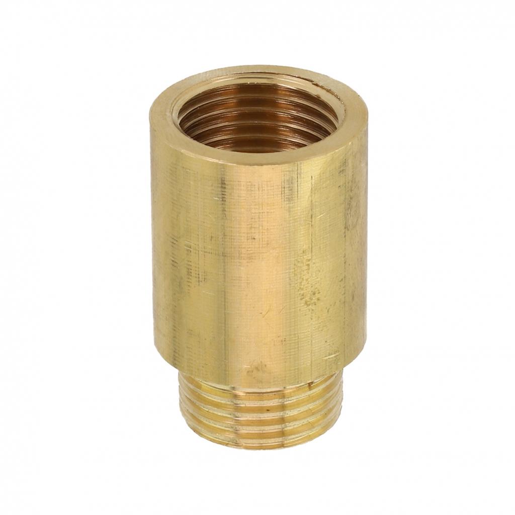 Hot And Cold Water Brass Tap Extension G1/2 Thread Connector Standardized Size