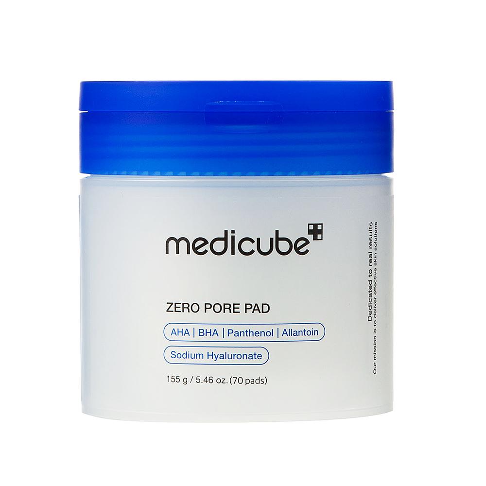 medicube Toner Pads Zero Pore Pad 2.0 Dual-Textured Facial Pad for Exfoliation and Pore Care 70 Pads medicube Zero Pad*1