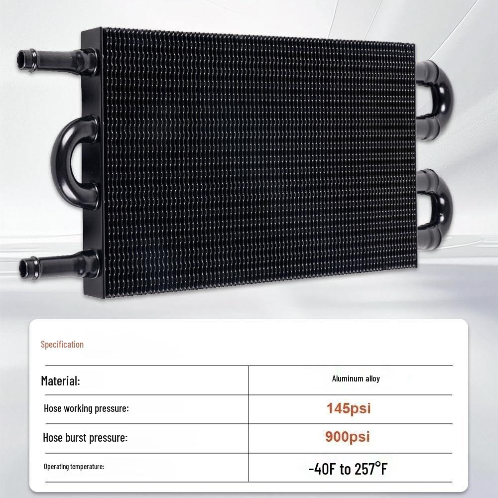 Universal Multi-Row Oil Cooler for Car Modifications (4, 6, or 8-row)