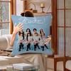 H2H H-Heart2Heart Kpop Style Pillow Anime Pillow Sofa Bed Head Pillow Cover Cushion Cover 45X45 Cm Fashion