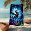Ultra-Soft Beach Towel with Die Maus Theme,Ideal for Pool - Camping, Diving - Perfect Travel Essential, Vibrant Beach Towel.