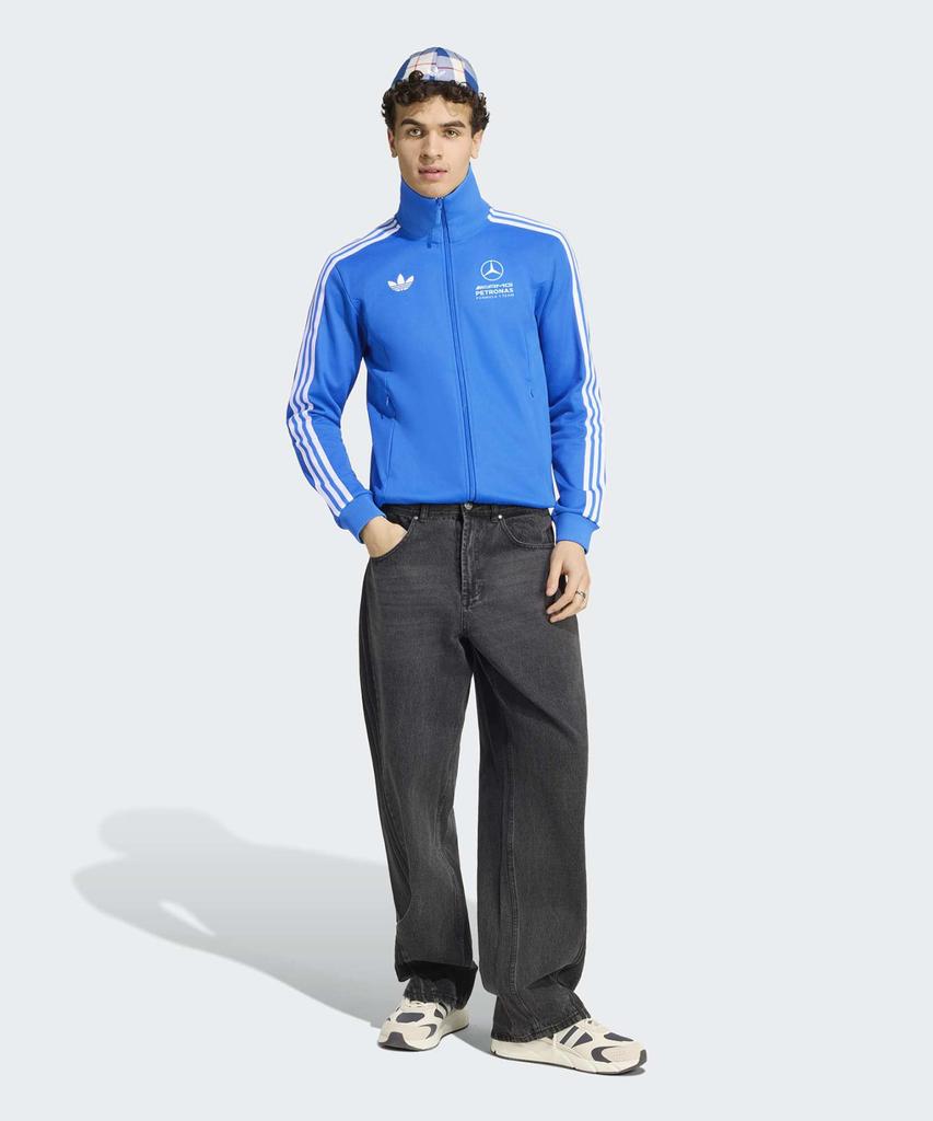 Adidas Mercedes Amg F1 Team Blue Wonder Track Top - Bluebird:White / Kt5128