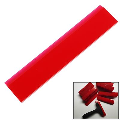 Red Plastic Handle Scraper Shovels For Car Vinyl Film Sticker Wrapping Window Cleaning Water Squeegee Tint Tool