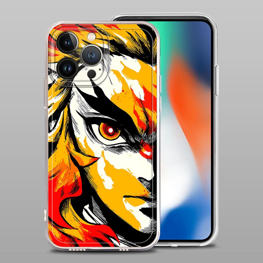 

Чехол D-Demon S-Slayer для iPhone 17 Pro Max 14 Plus 11 Air XS Max 15 7 8 13 Pro 16 XR 12 Mini Мягкий чехол для телефона iPhone17