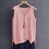 - catty loose large size sling vest women's summer knitted ice silk T-shirt bottoming shirt sleeveless inner top