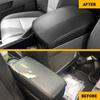 Passend für Pilot 2009-2015 Honda Mittelkonsole Leder Armlehnenklappe Verkleidung Schwarz Abdeckung