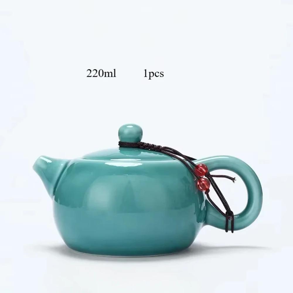Japanese Ceramic Tea Set Handmade Beauty Teacup Porcelain Filter Teapot Custom Tea Infuser Traditional Tea Accessories