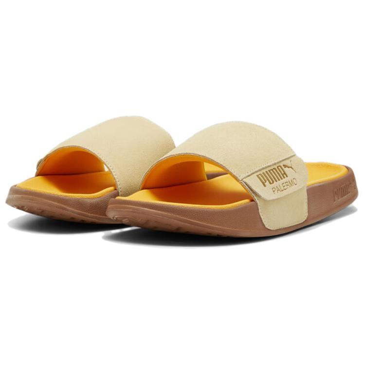 Puma Ciabatte Leadcat 2.0 Palermo Foil 'Creamy Vanilla Puma Gold Tangerine-Gum' da Uomo 399041-01