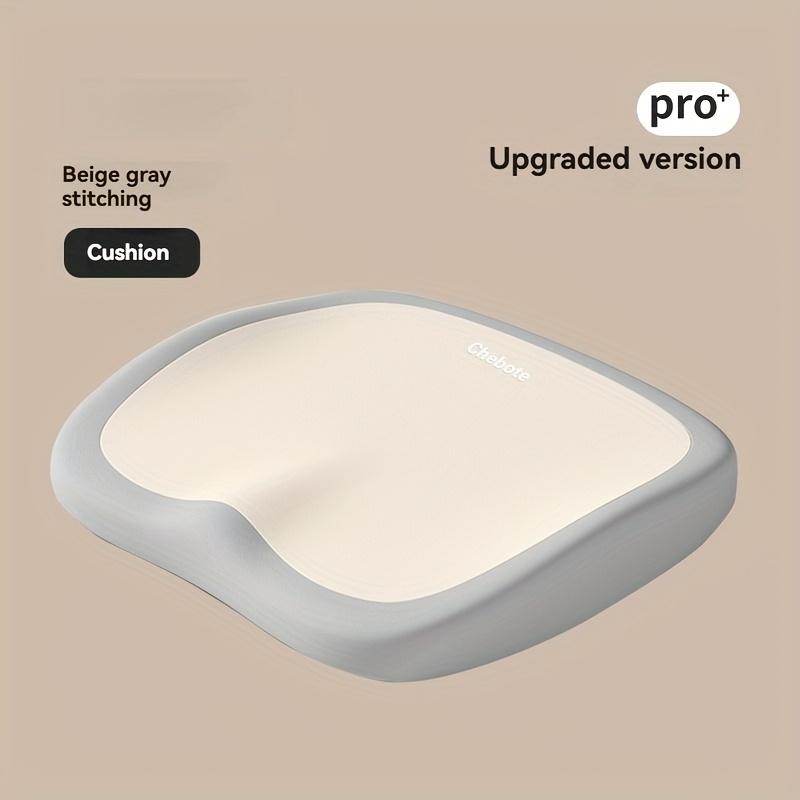 Uzun Süre Oturmak İçin Ergonomik Hafızalı Köpük Koltuk Minderi - Ayarlanabilir Kalça ve Bel Destek Pedi - Ofis, Araba ve Ev Kullanımı İçin Taşınabilir Sandalye Matı