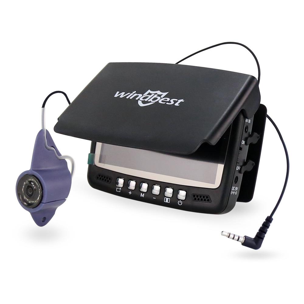 4.3-Inch Night Vision Fish Finder Underwater Camera with Anchor Detection