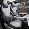 BYD Qin Plus DMI Seat Covers: Full Wrap, 24 & 23 Models, Four Season Compatible, Plus/EV Car Seat Cushions.