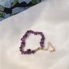 Women's Baroque Tourmaline Bracelet Natural Stone Handmade Jewelry Portable Accessory for Party or Wedding Gifts