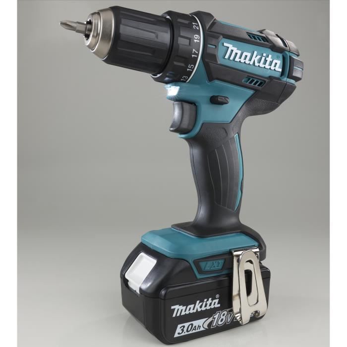 Perceuse visseuse 18v lxt (2x3,0 ah) en makpac - makita ddf482rfj