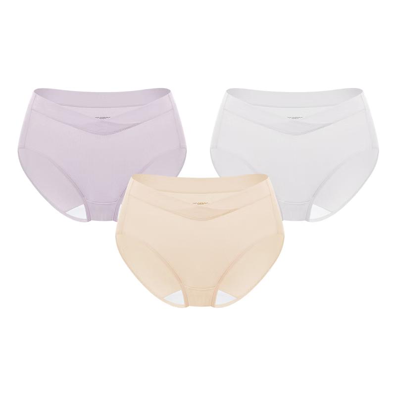 All Cotton Story Maternity & Postpartum Low-Waist Briefs 3-Pack