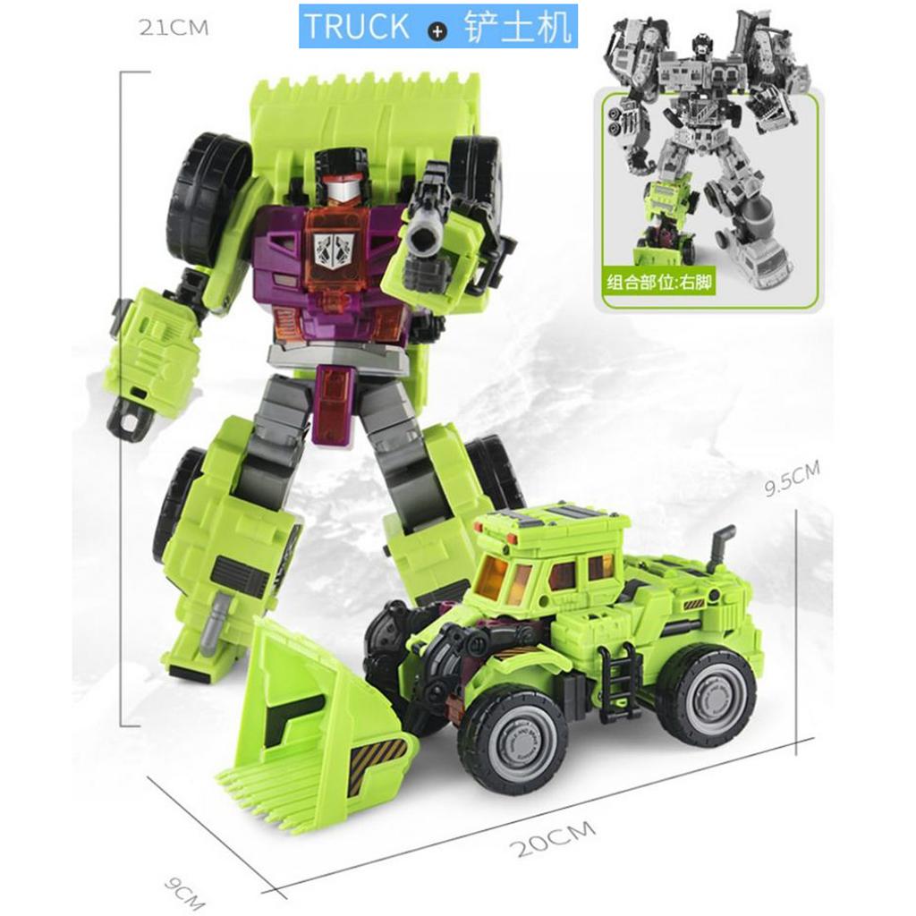 Transformation Robot NBK Devastator Mixmaster Scavenger Overload Hightower Scrapmetal Scrapper Longhaul Skipjack Deformation Toy