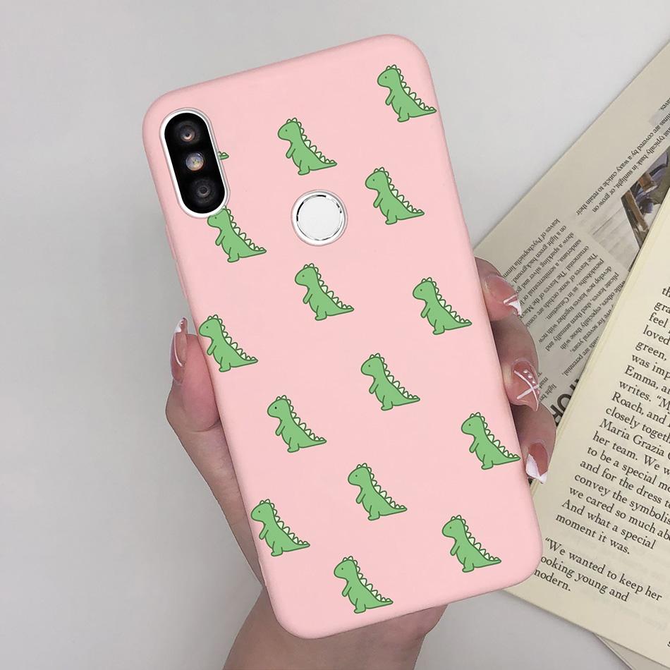 Case For Xiaomi Redmi S2 Y2 Cover Soft Matte Cute Pattern Silicone TPU Phone Case for Xiaomi RedmiS2 S 2 Y 2 Cases Back Cover